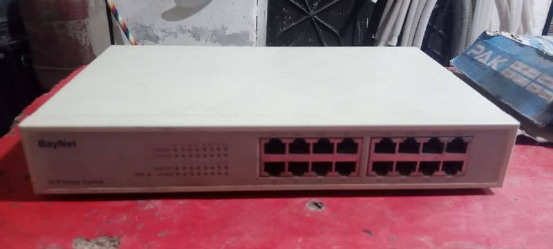 BayNet Networking box 16-P Nway switch 0