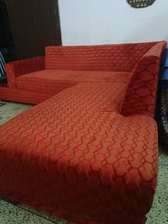 l shape sofa v neat and clean recently made