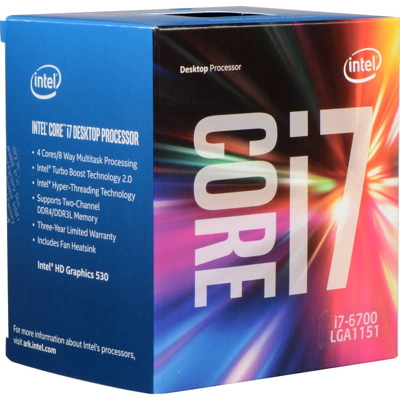 Desktop Processor i7 6th Gen and Asus motherboard 0