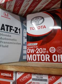 Toyota Motor Oil 0W20 Genuine