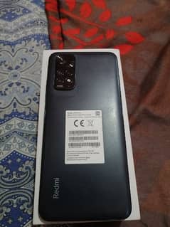 Redmi note 11 with box and charger