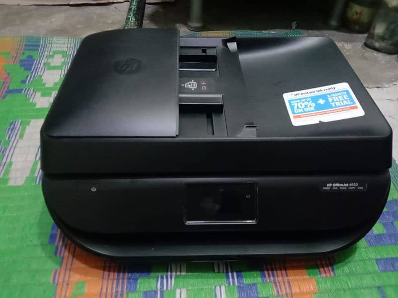 HP officejet 4650 wireless color and black all ok no any fault 0