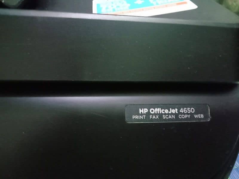 HP officejet 4650 wireless color and black all ok no any fault 7