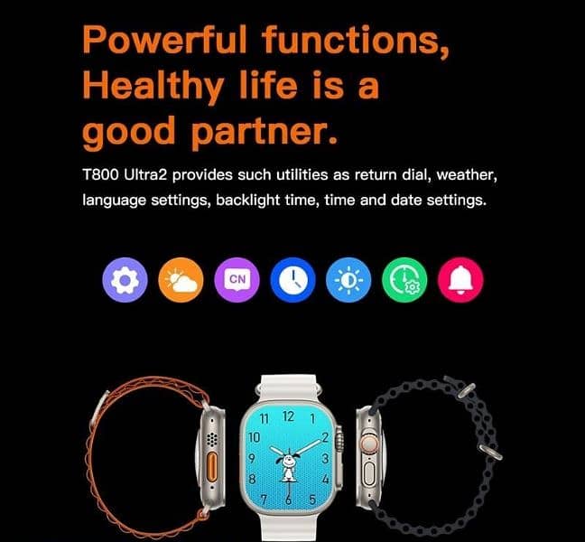 T800 Smart watch ultra 2 3