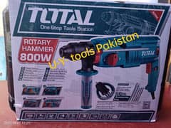 total Rotary  impact hammer drill with check 26mm 03029547345