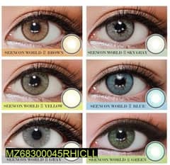 contact lense in colors