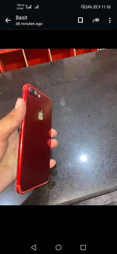 I phone 7 plus non pta jv  red colour
