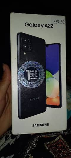 NON pta color black Samsung A22 glaxy 4.64 gb