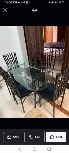 sofa kushan dinning 6 seater for sale