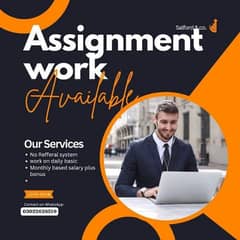 Assignment work available real work