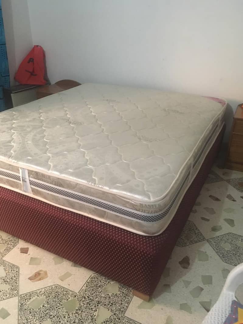 master spring mattress with spring base 0