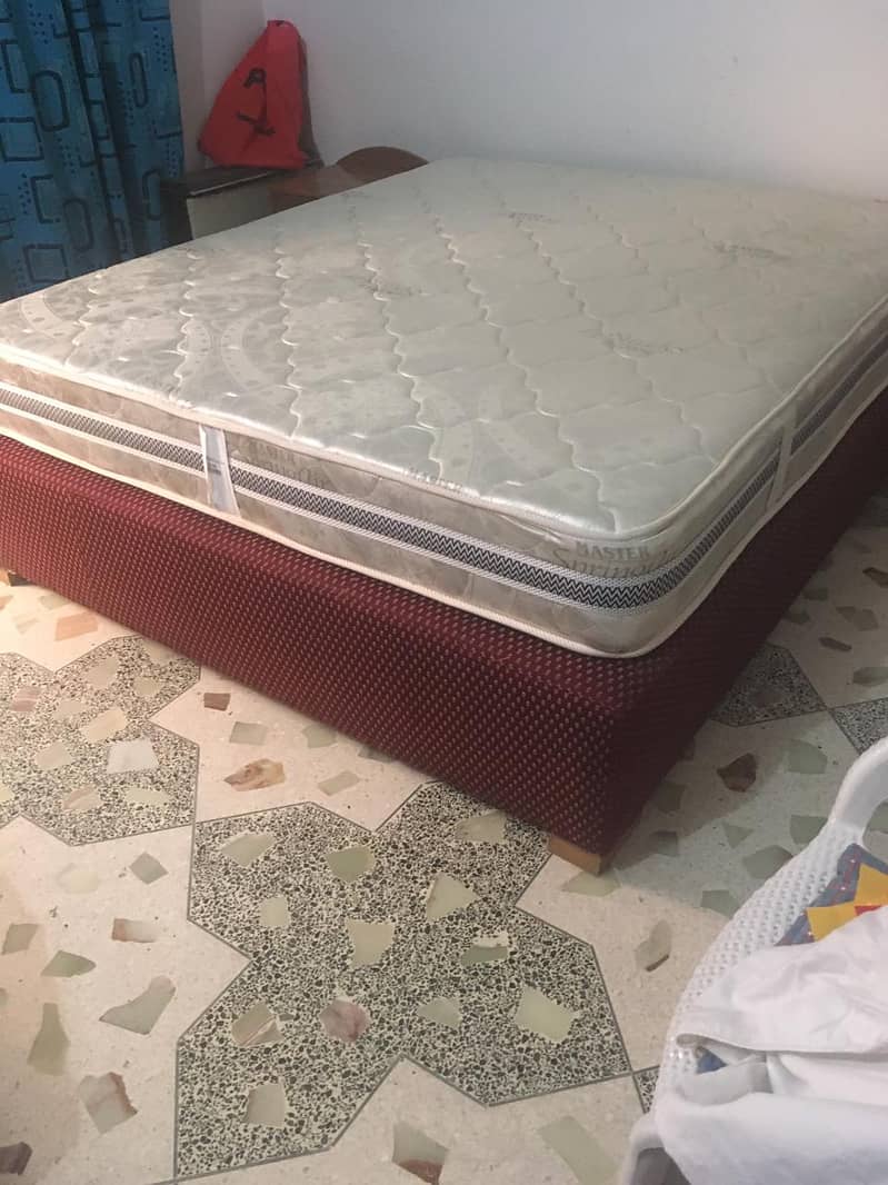 master spring mattress with spring base 1