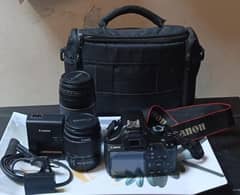 Canon EOS 1100D DSLR with 2 lenses & with Accessories