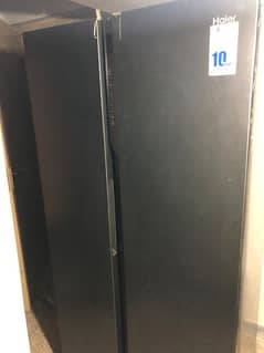 Haier fridge side by side double door invertor refrigerator