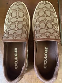 Coach Wells Signature Slip On Sneakers Size US 8.5