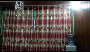 6 piece curtains available for new condition