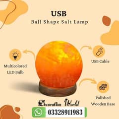 Salt Light Lamp new with Beautiful Designs