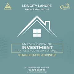 1-Kanal Residential Plot Hot Location in BB Block LDA City Lahore