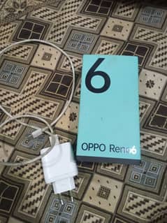 Oppo Reno 6 with Box charger Available