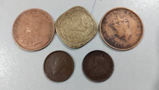 British India Coins / Antique coins