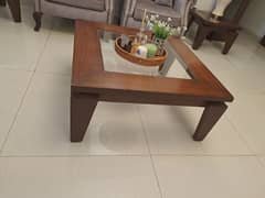 one center table and two side tables. . center table set
