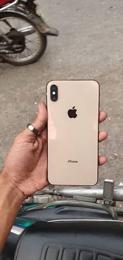 iphone Xs max pta approved only panel break 256gb 87 health
