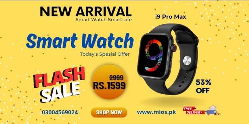 7 in 1 Strap Smart watch / sim watch / Android smart watches 9