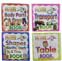 Pack of 4 Pre School Books For your Kids - Reading Book For Kids