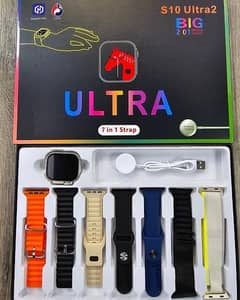 7 in 1 strap Ultra Watch with Big Display