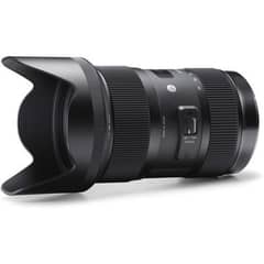 Sigma Art 18 to 35 1.8 for canon EF