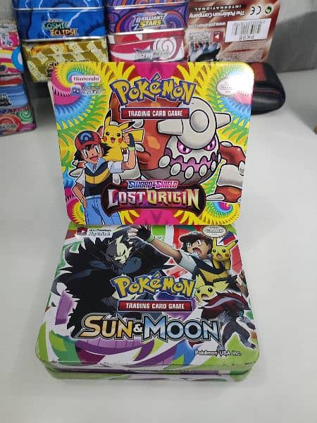 Pokémon card tin box 2