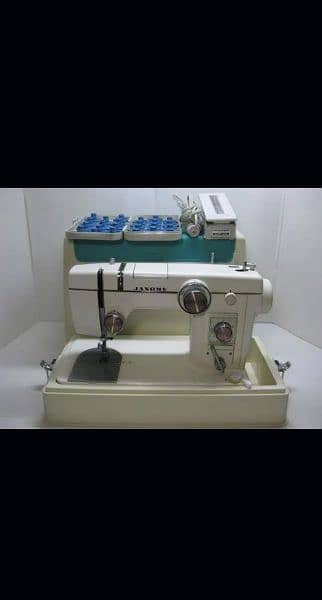 Janome sewing imroadary Machine. ORGNAL JAPAN. . . . . . 0