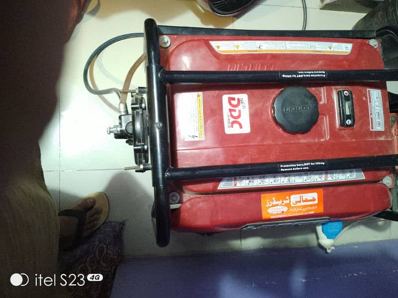 Loncin 3.5 kv with battery & gast kit new model generator like a new 3