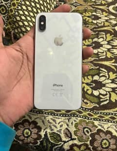 iPhone X official pta 64gb waterpack set I need cash