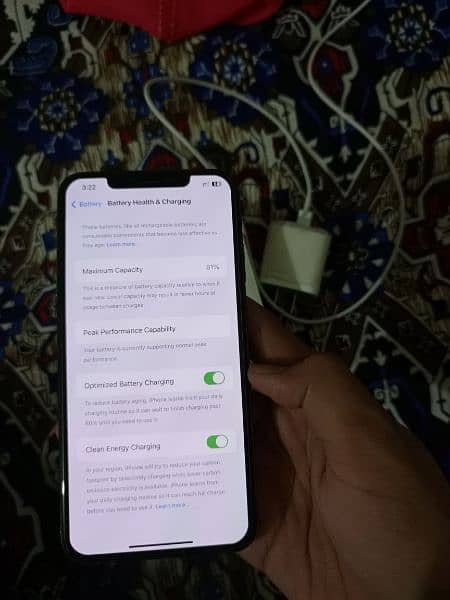 I phone xs max dual pta 256gb 7