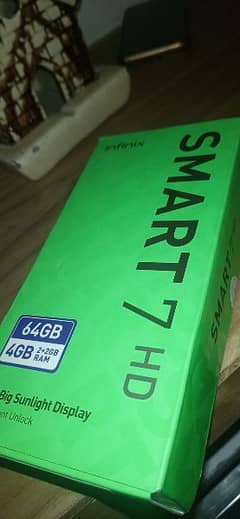 Infinix smart 7 hd 4 64 only 1 week used