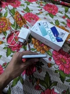 OPPO A52 with original box and charger