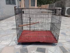 hen and birds iron cage for sale 1.5 by 2