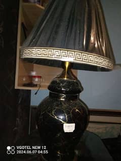 black lamps (pair)