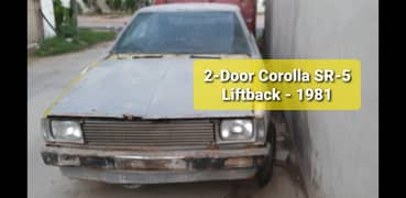 2 - Door Corolla Liftback For Sale (SR-5). With 7K engine swapped.