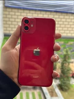 iPhone 11 64 hn jv non pta. Red color