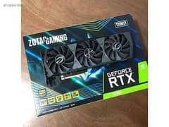 zotac gaming rtx 3090 24gb excellent condition