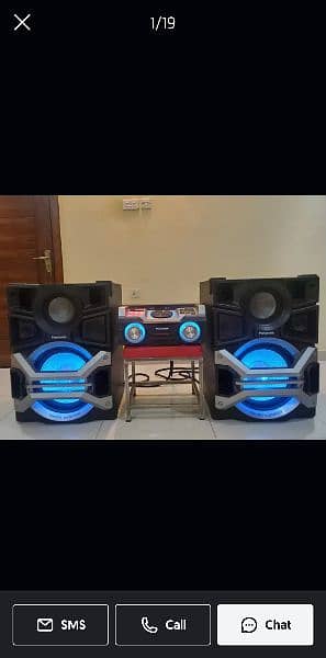 PANASONIC MAX 770 HIFI SOUND SYSTEM 15" 12