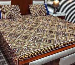 New Variety BedSheet KING SIZE 3 Pieces crystal