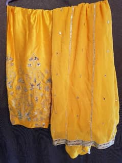 lemon color beautiful dress