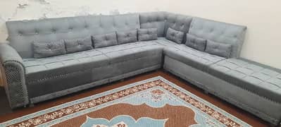 9- Seater New Style L-Shaped Sofa Set for Sale