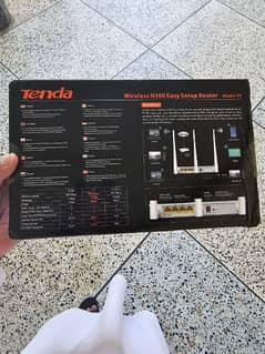 Tenda F3 Router (Only 15 Days Used)