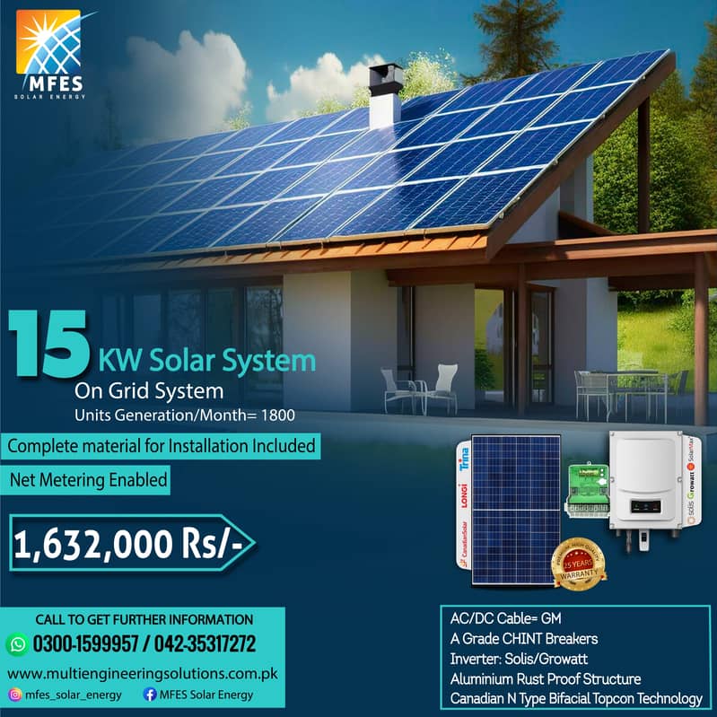 15 kwa complete solar system electronic solar panels solar etc 1