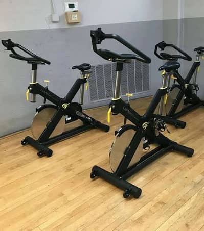Lifefitness Lemond branded spining and uprigth bikes availble