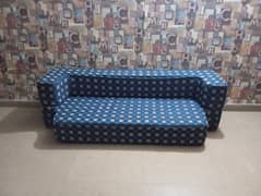 Sofa cum bed 72"×42" in good condition